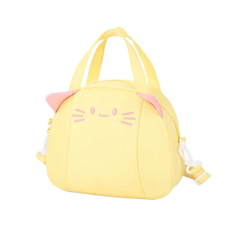 Cute Cat Ear Handheld Tote Bag LoungeYard — product view 5
