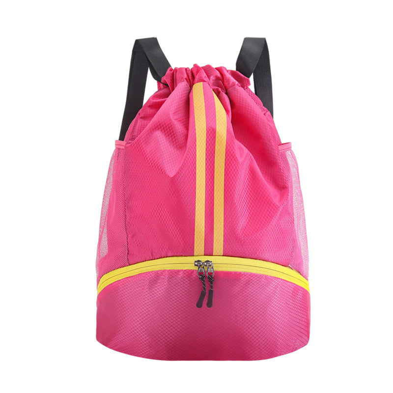 Sporty Drawstring Backpack LoungeYard — product view 2
