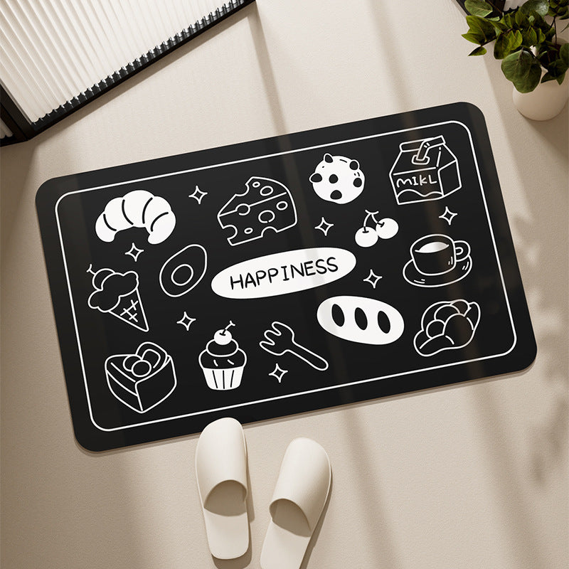 Cat-Shaped Decorative Bath Mat — product view 3