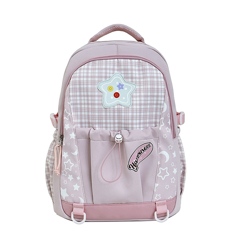 Starry Graphic School Backpack LoungeYard — product view 5