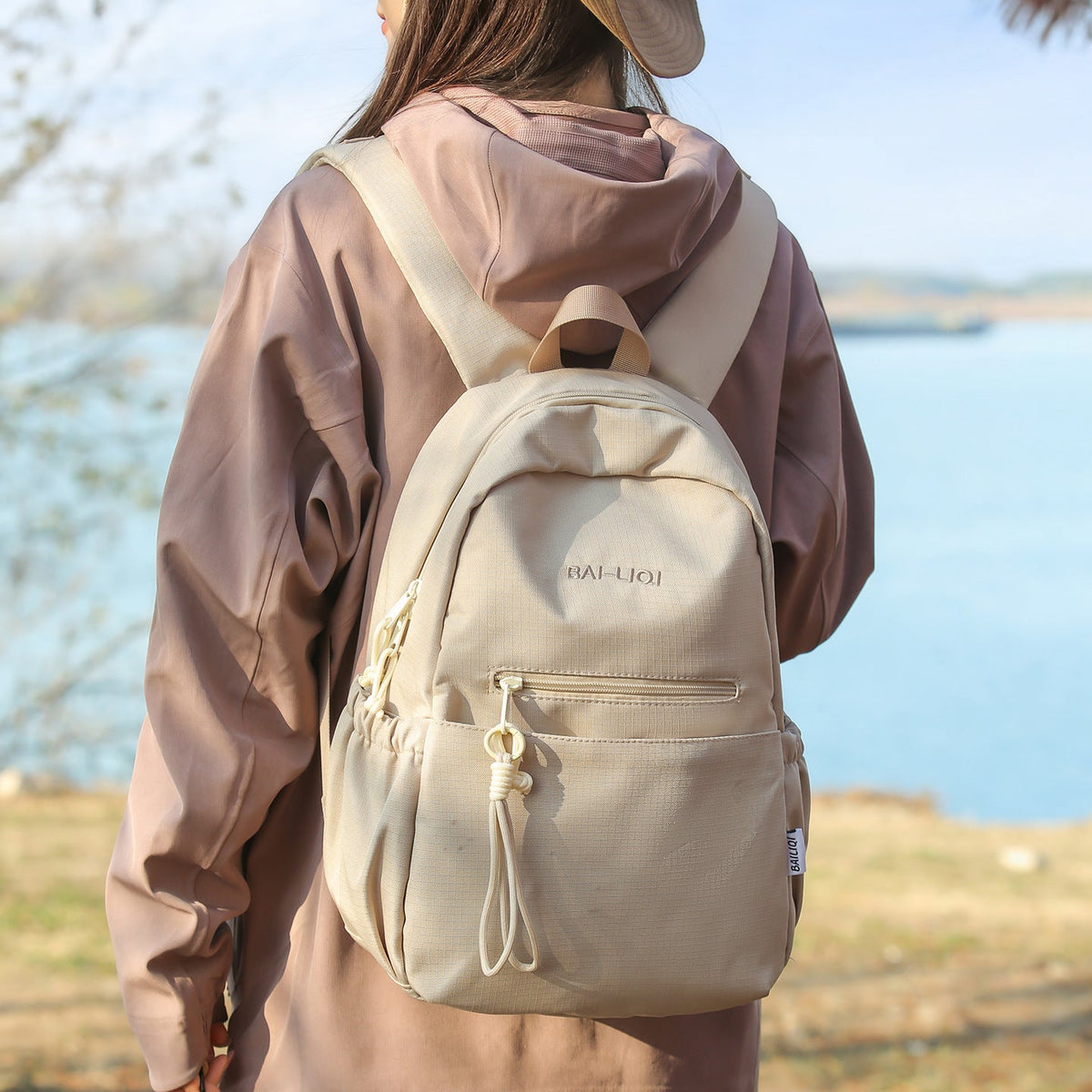 Durable Everyday Backpack LoungeYard 1791205253 — product view 3