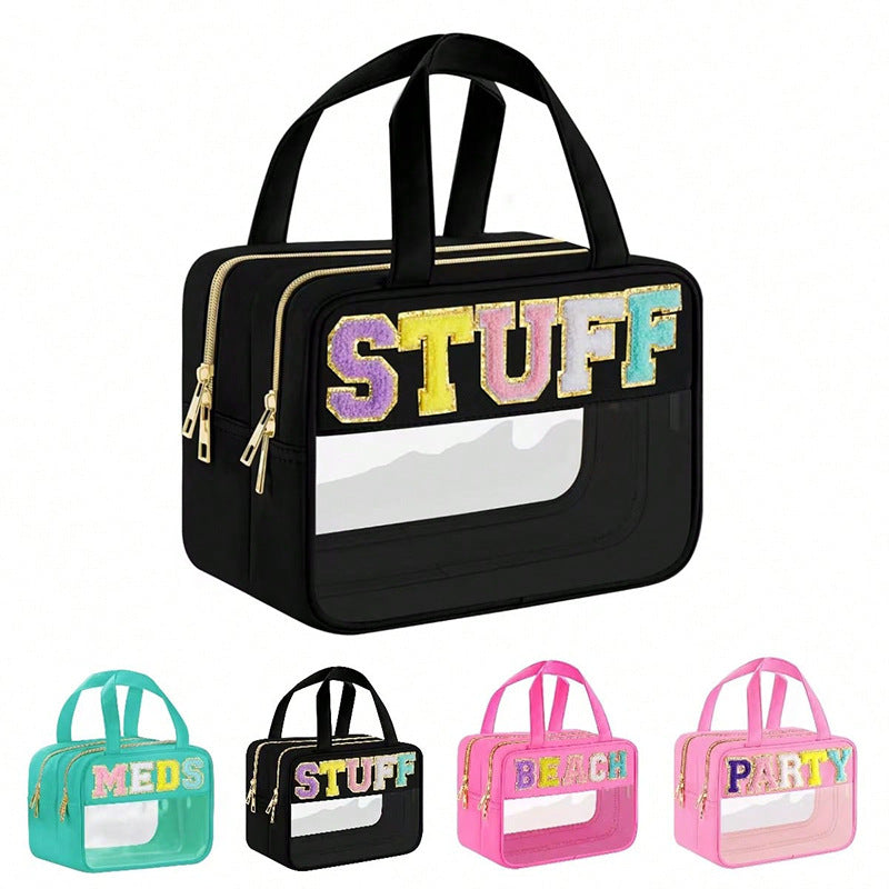 Transparent Cosmetic Organizer Bag LoungeYard — product view 1