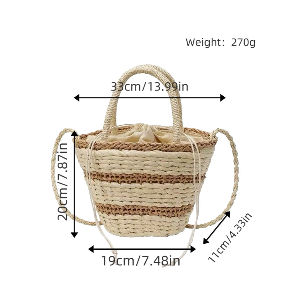 Braided Summer Handbag LoungeYard — product view 6
