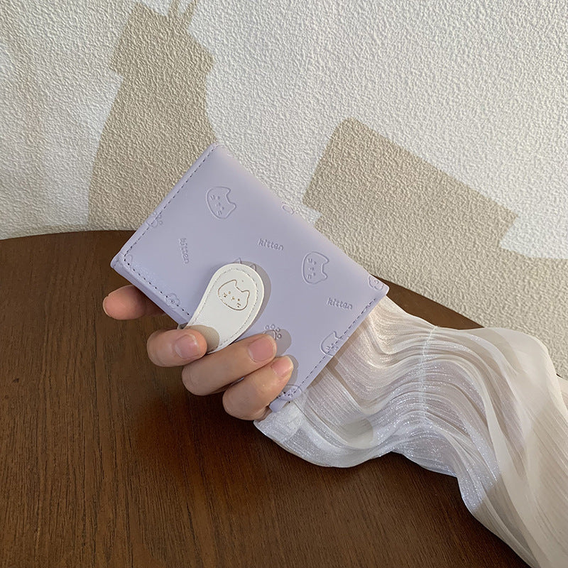 Playful Cat-Themed Cardholder — product view 1