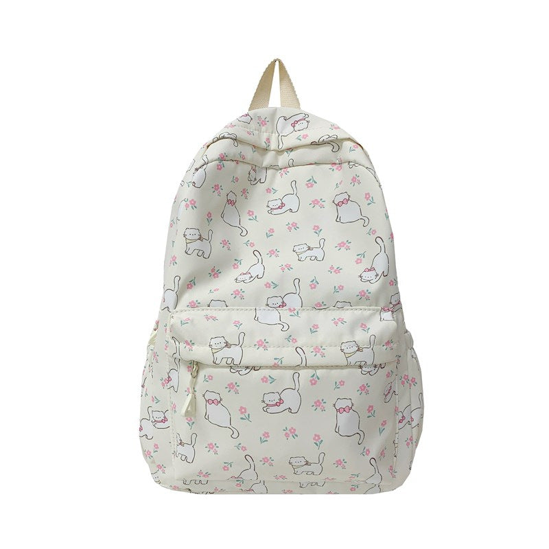 Playful backpack with cat design LoungeYard — product view 6