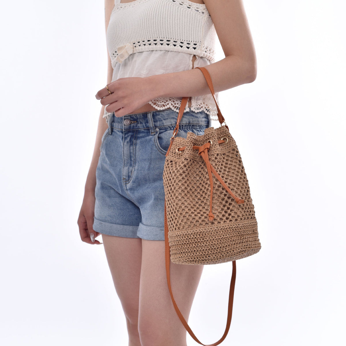 Handcrafted shoulder bag LoungeYard — product view 2