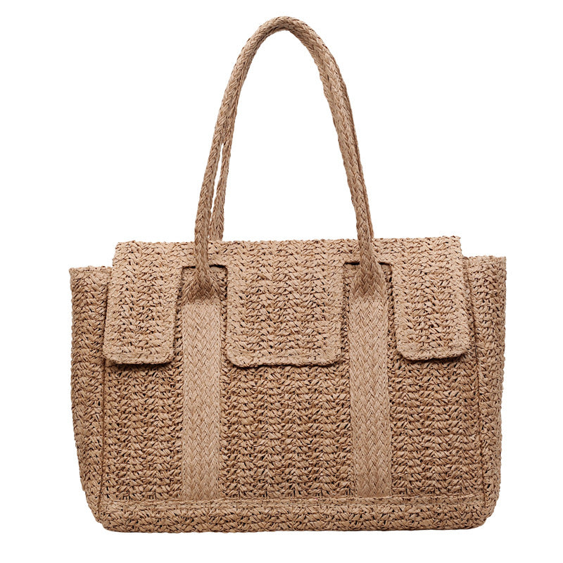 Large Handwoven Shopping Bag LoungeYard — product view 6