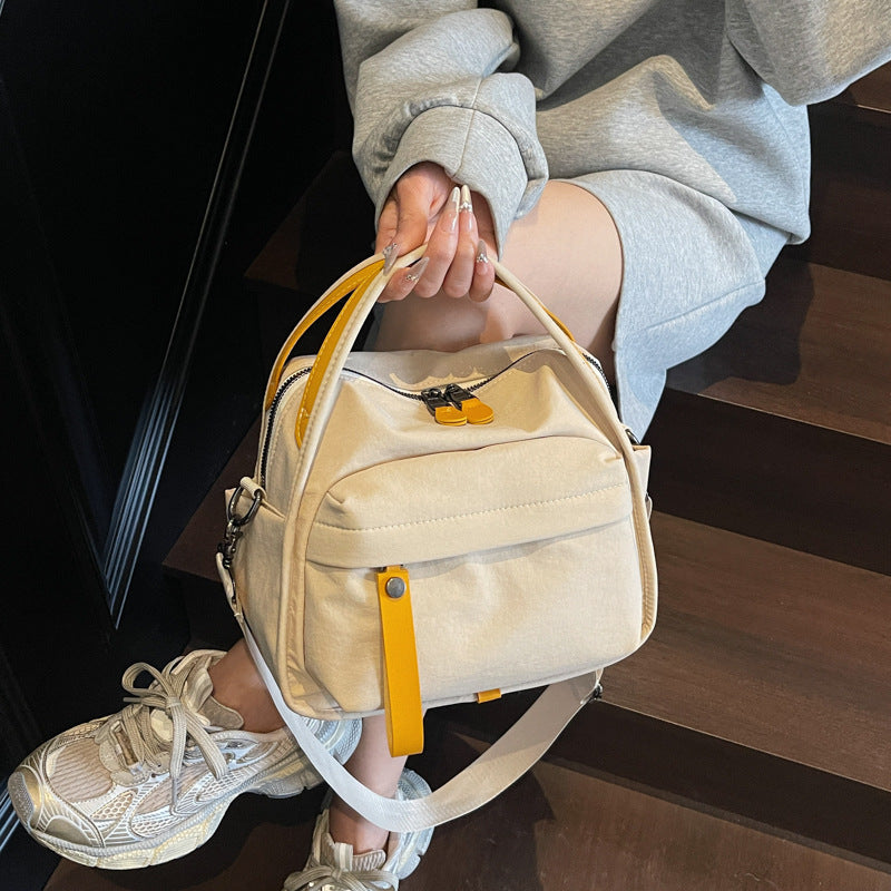 Versatile Multi-Pocket Satchel Bag LoungeYard — product view 3