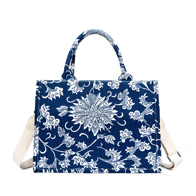 Floral Patterned Shoulder Bag LoungeYard — product view 6