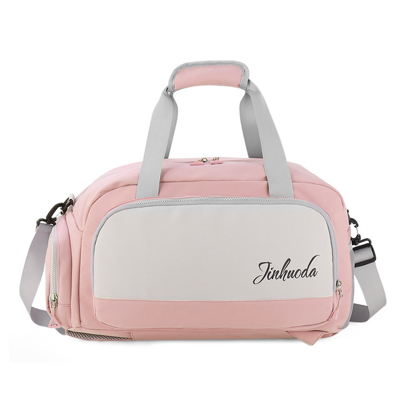 Sporty Travel Bag With Spacious Main Compartment And Practical Side Pockets LoungeYard — product view 6