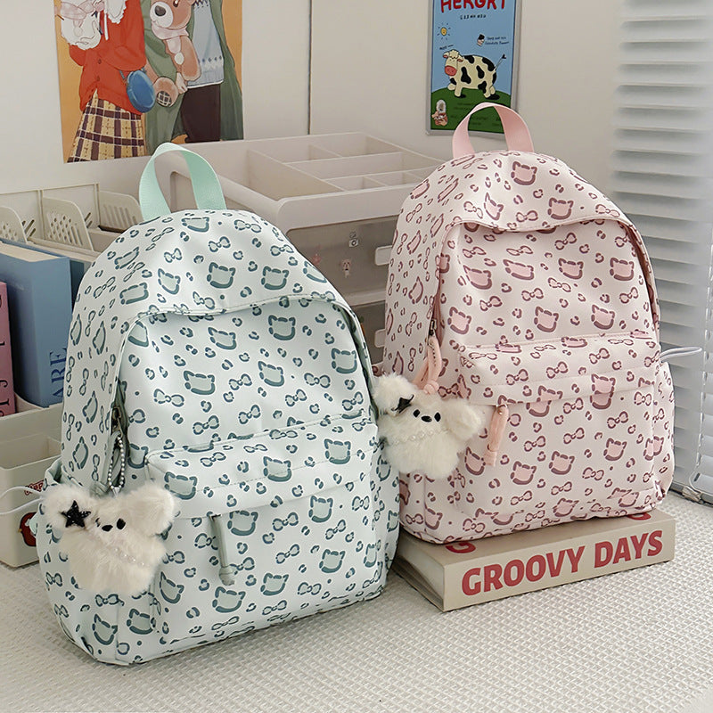 Cute Printed Backpack LoungeYard — product view 2