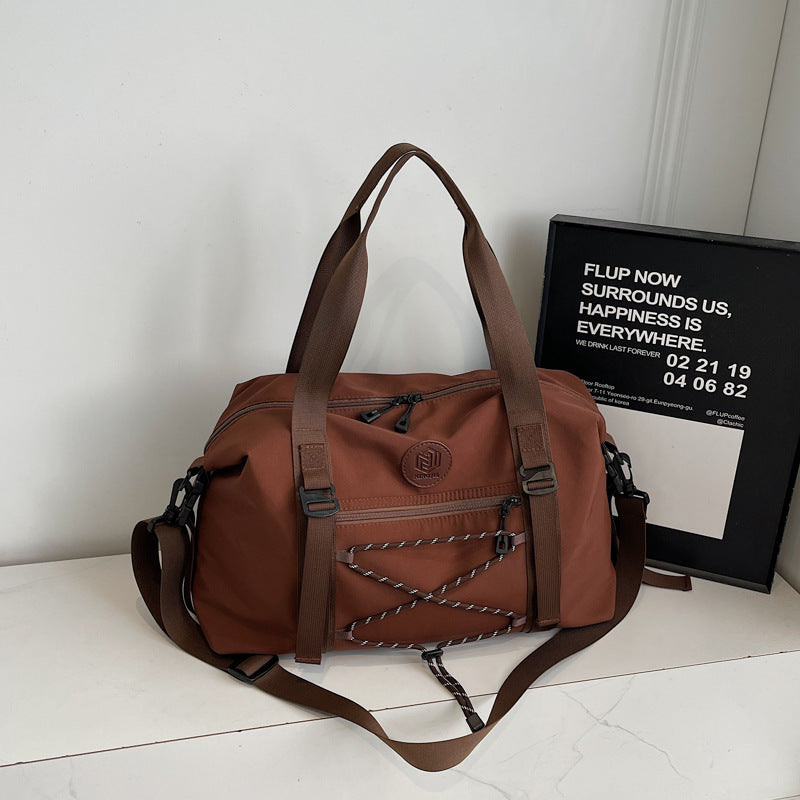 Waterproof Gym Duffle Bag with Adjustable Straps LoungeYard — product view 3