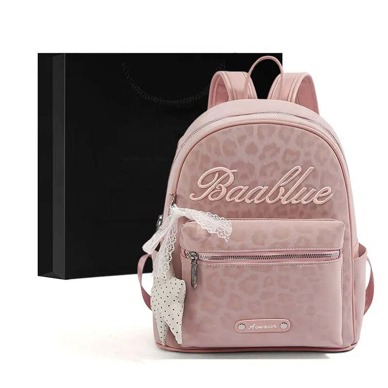 Star-Embellished Casual Backpack LoungeYard — product view 2