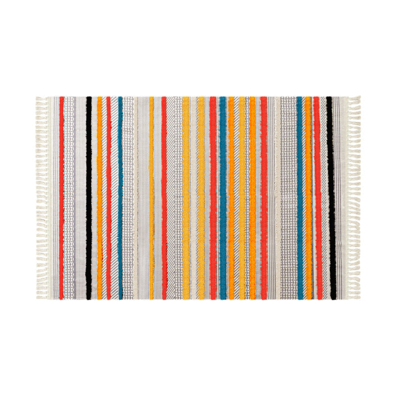 Decorative Woven Area Rug Bowlift — product view 1