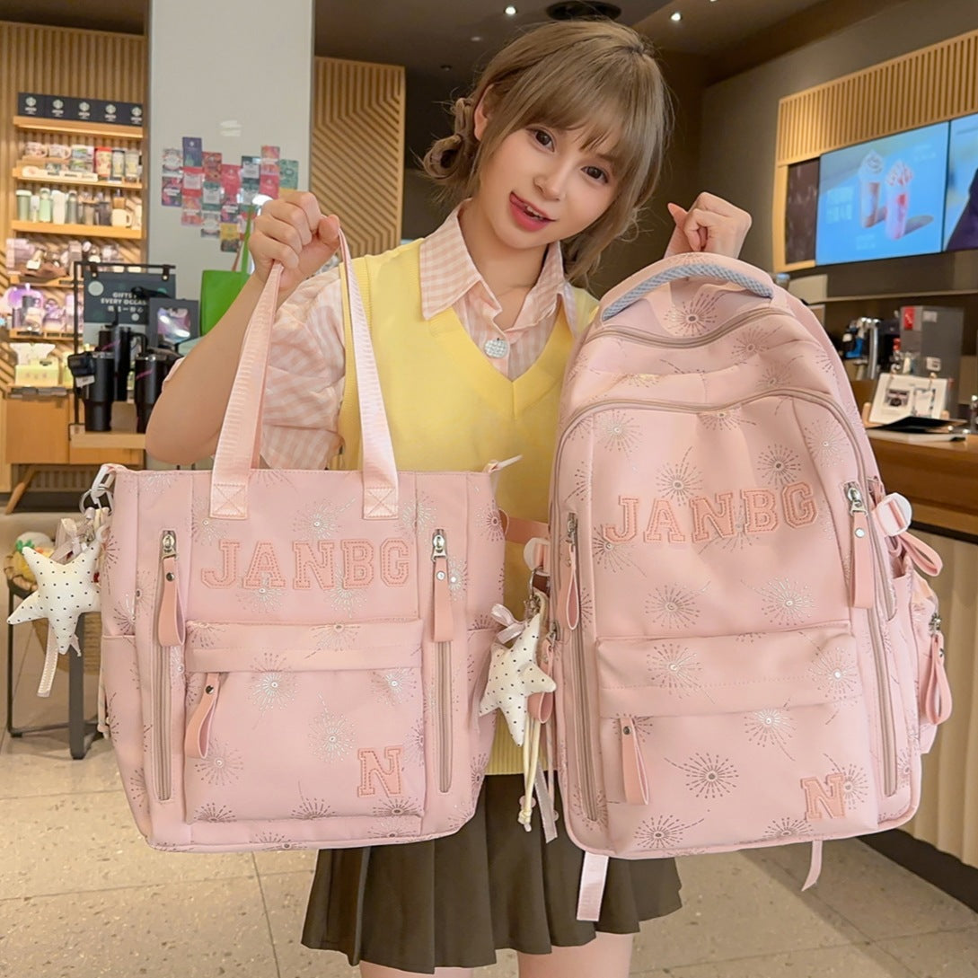 Playful Star-Design Backpack LoungeYard — product view 1