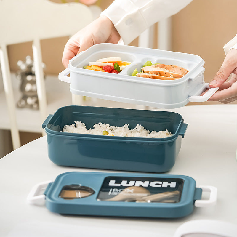 Double-Layered Food Storage Lunch Box — product view 4