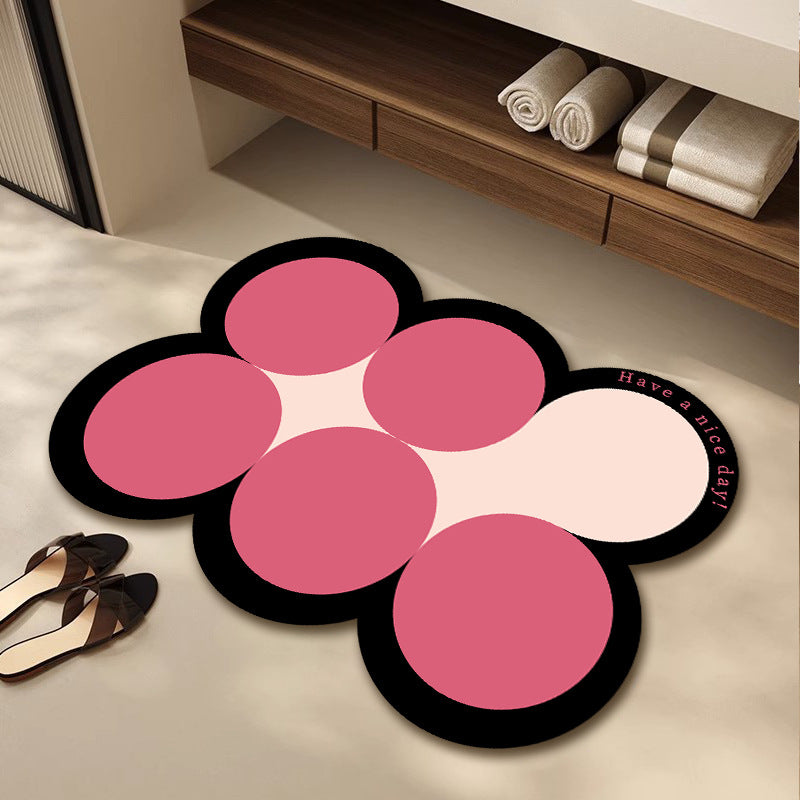 Whimsical Cloud-Shaped Bath Mat — product view 4