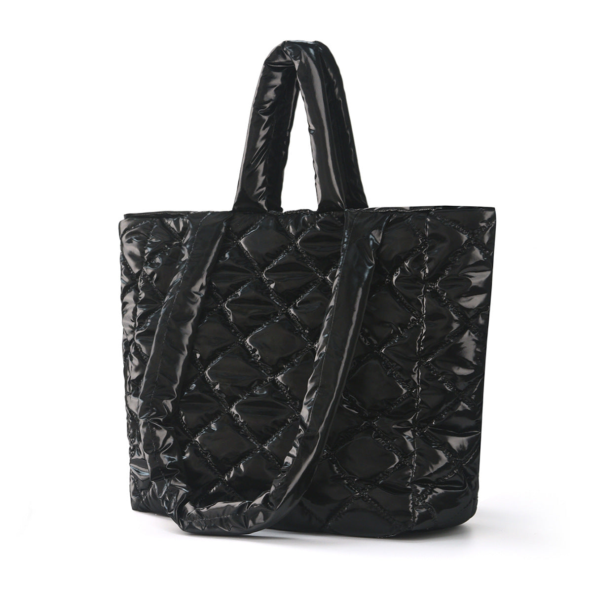 Fashionable tote bag with high-quality quilting LoungeYard — product view 7