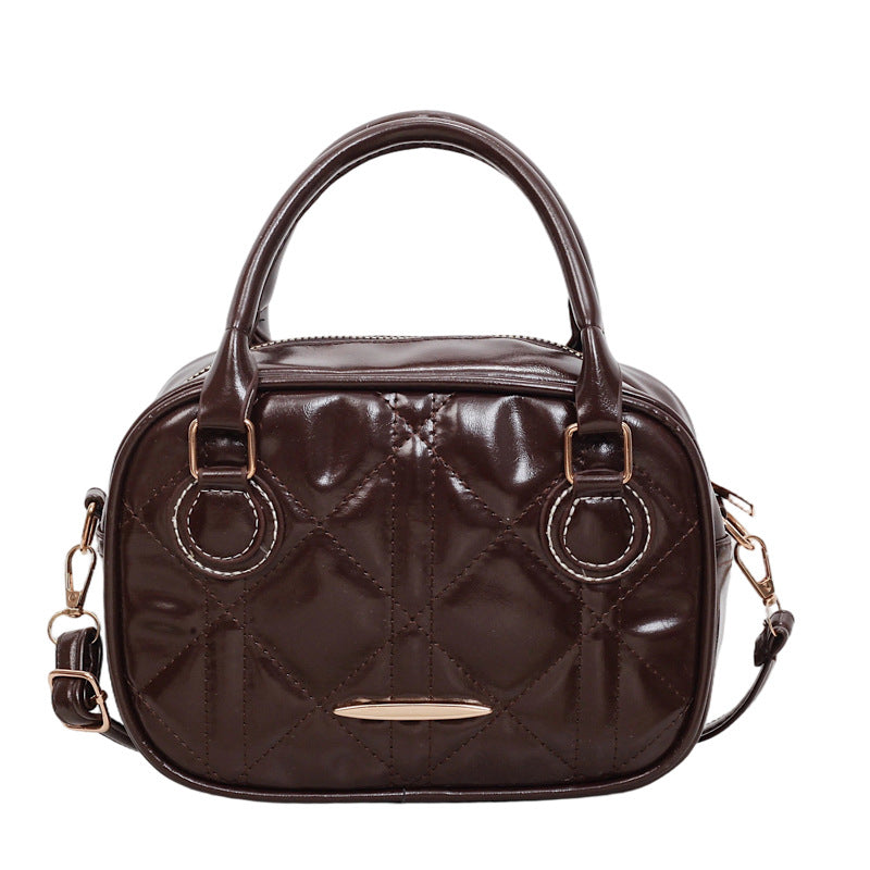 WoQuilted Mini Satchel Bag LoungeYard — product view 6