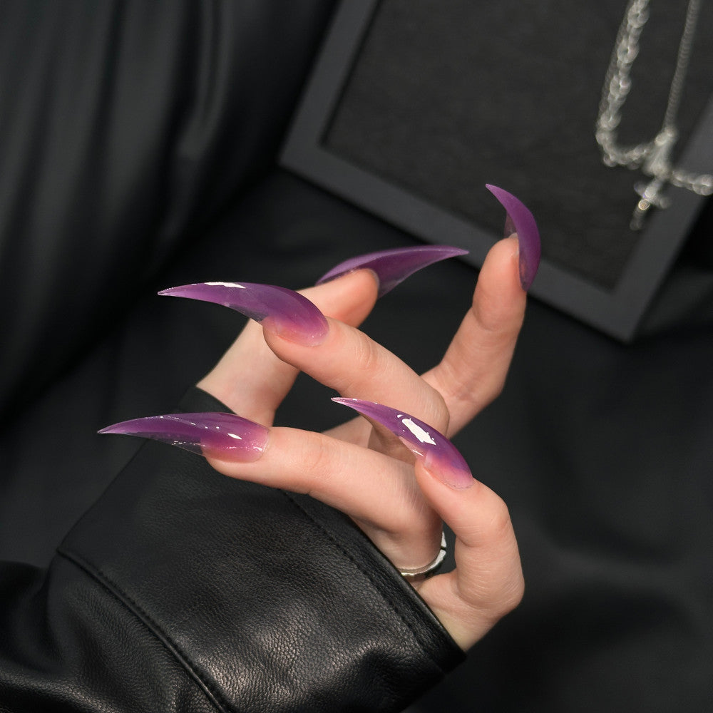 Stiletto Nail Enhancements with Ombre Effect — product view 3