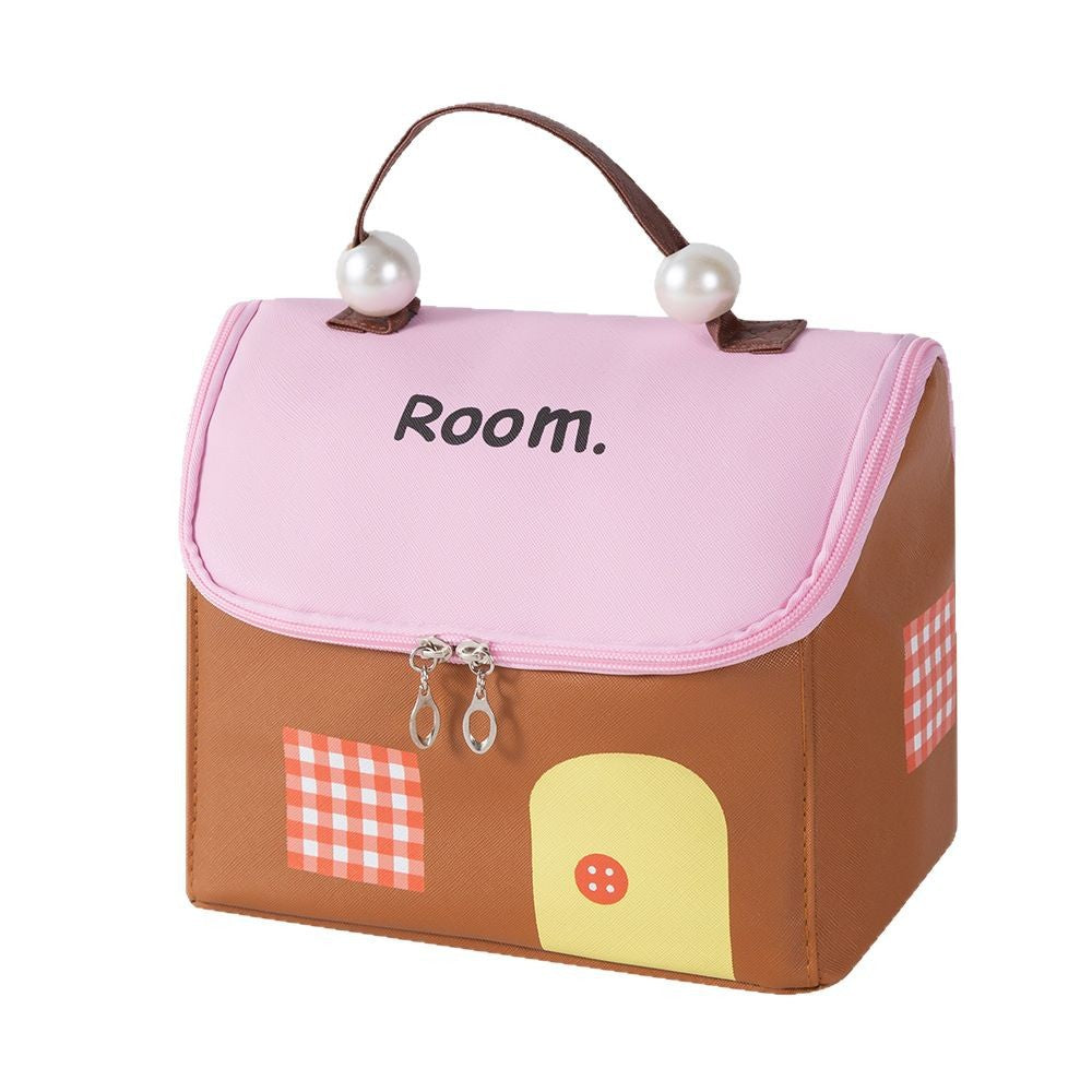 Kids Playful House-Shaped Lunch Tote LoungeYard — product view 5