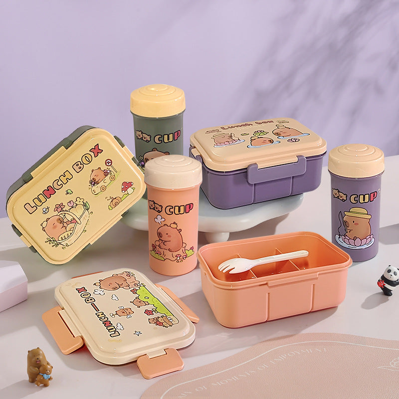 Fun-Themed Portable Lunch Box — product view 3