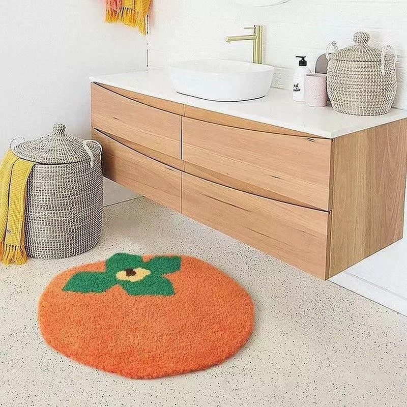 Plush Lemon Shaped Bath Mat — product view 5