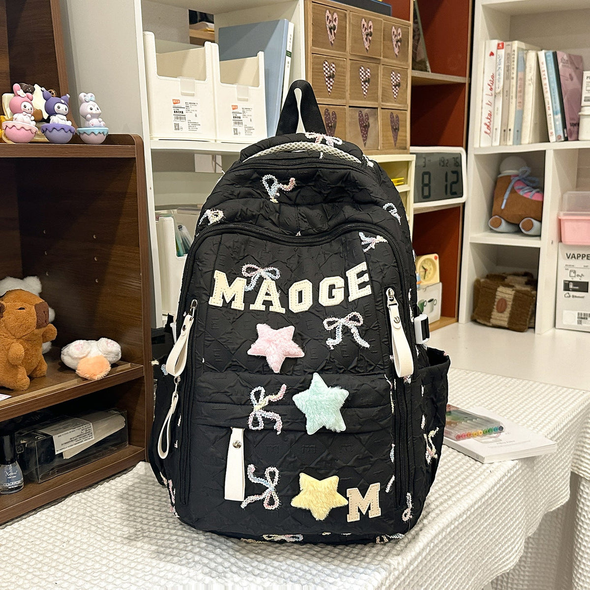 Decorative Padded Backpack LoungeYard — product view 6
