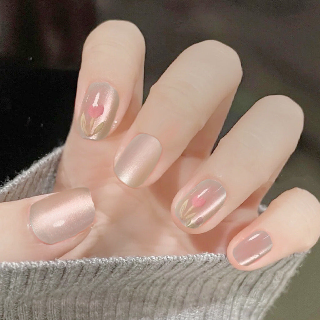 Botanical Floral Press-On Nail Set — product view 4