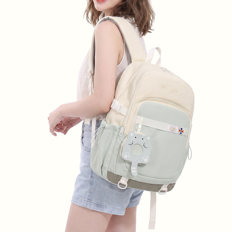 Durable Cat-Themed Backpack LoungeYard — product view 1