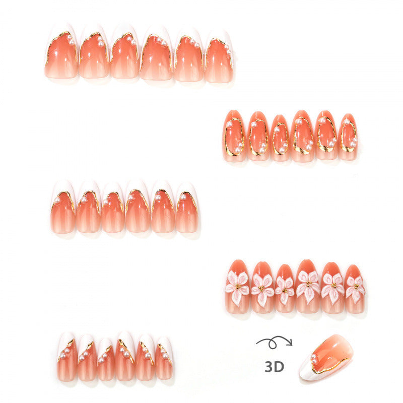 Decorative Floral Nail Extensions — product view 3