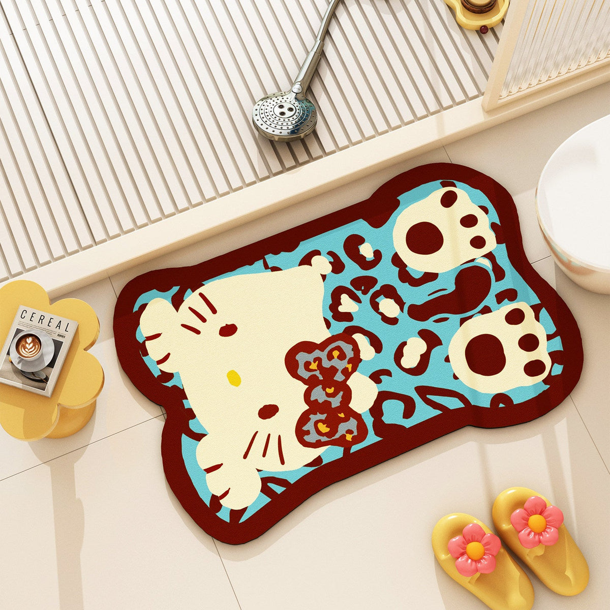 Cute Character Bath Mat — product view 4