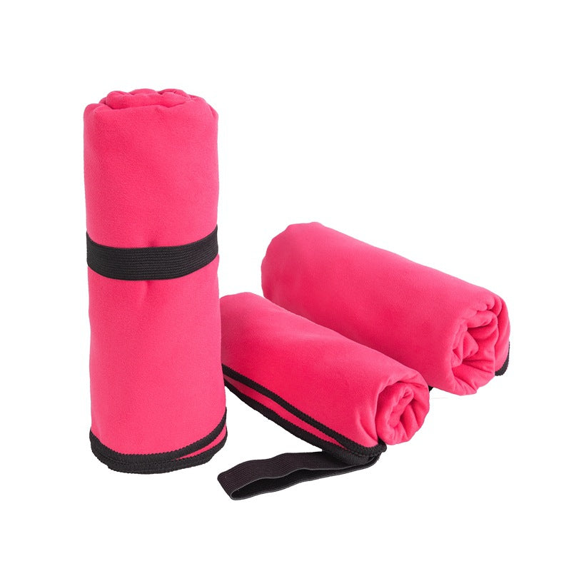 Ladies compact travel fleece blanket LoungeYard — product view 6