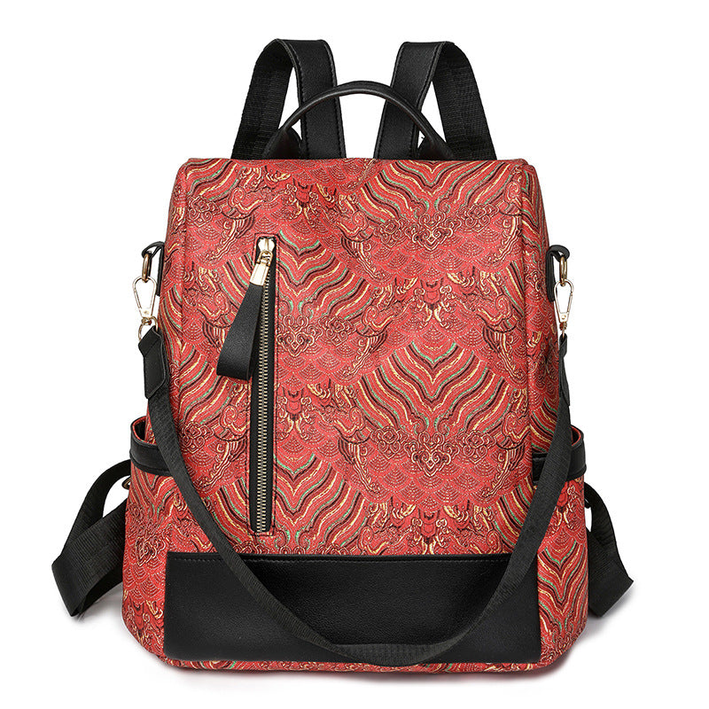 Elegant Textured Backpack — product view 2