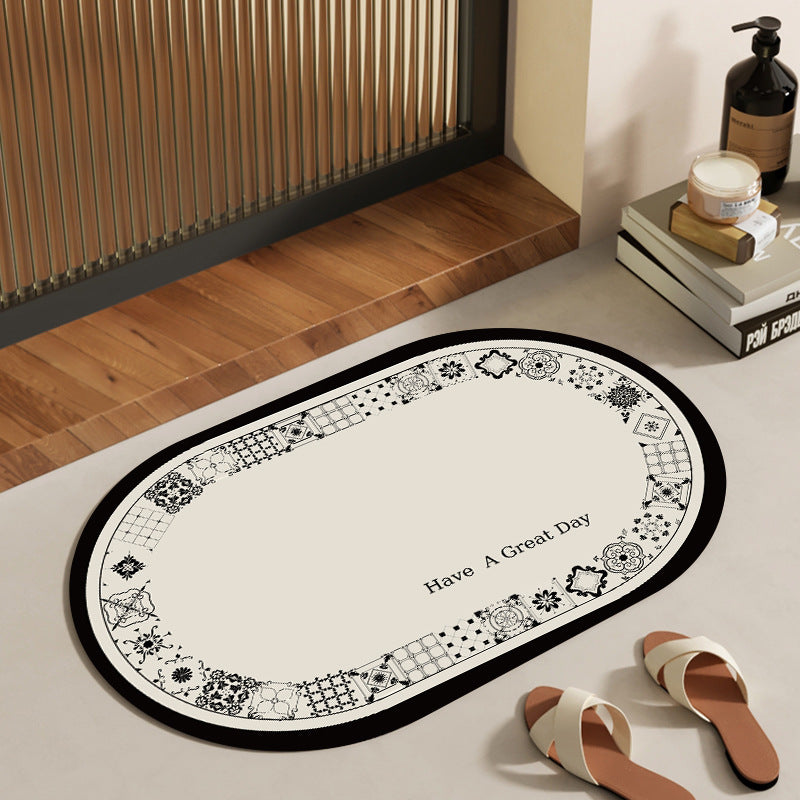 Decorative Motivational Bath Rug — product view 2