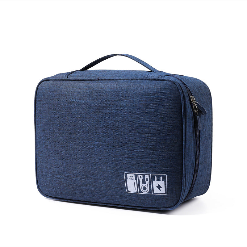Multi-Compartment Electronic Accessories Organizer LoungeYard — product view 6