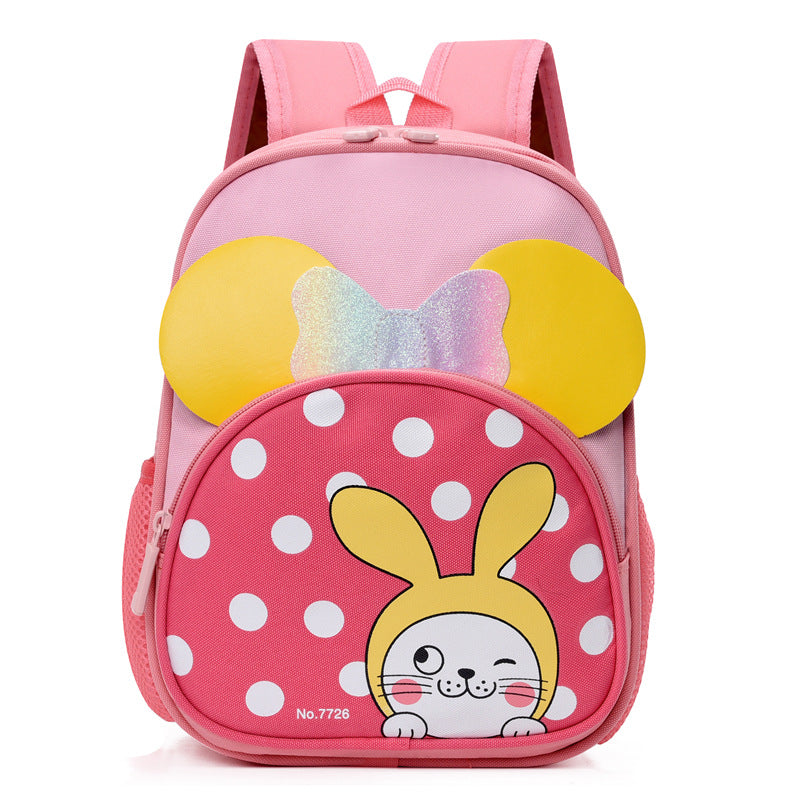 Kids' Fun Animal Face Backpack LoungeYard — product view 2