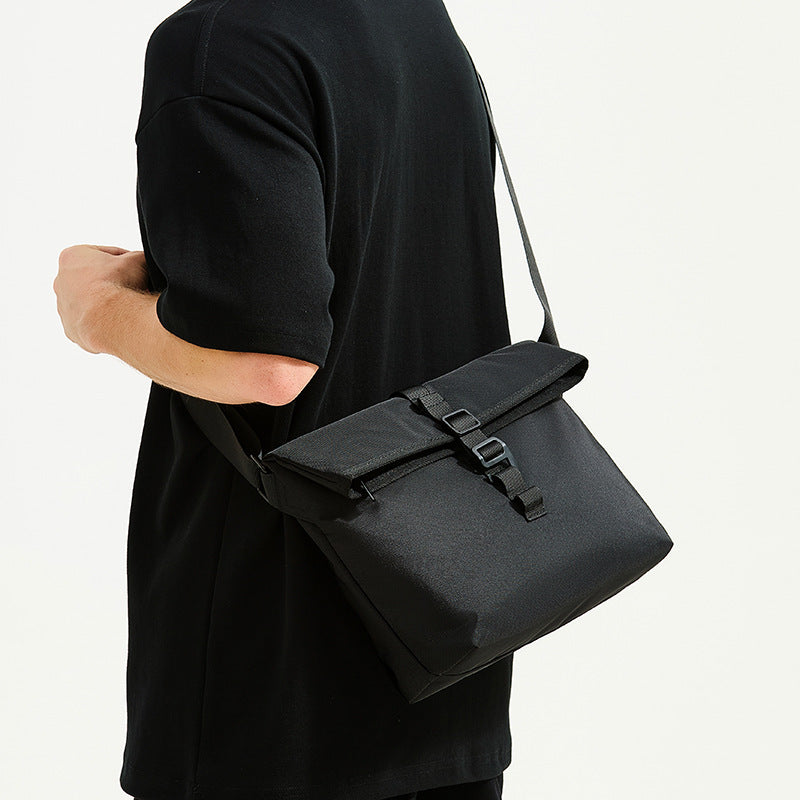 Versatile Roll-Top Crossbody Bag LoungeYard — product view 3