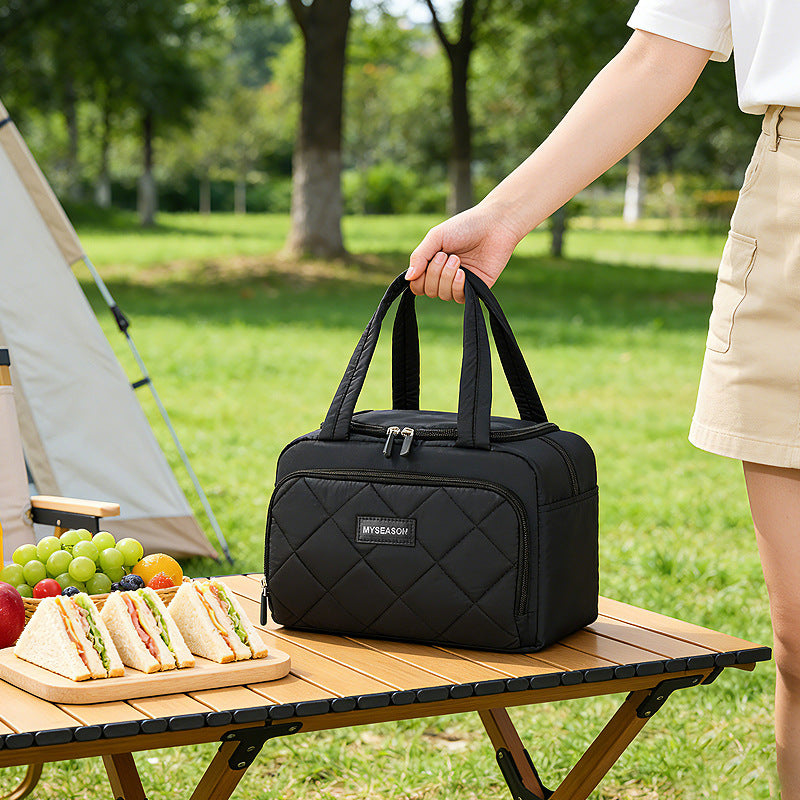 Quilted Insulated Lunch Carrier — product view 2
