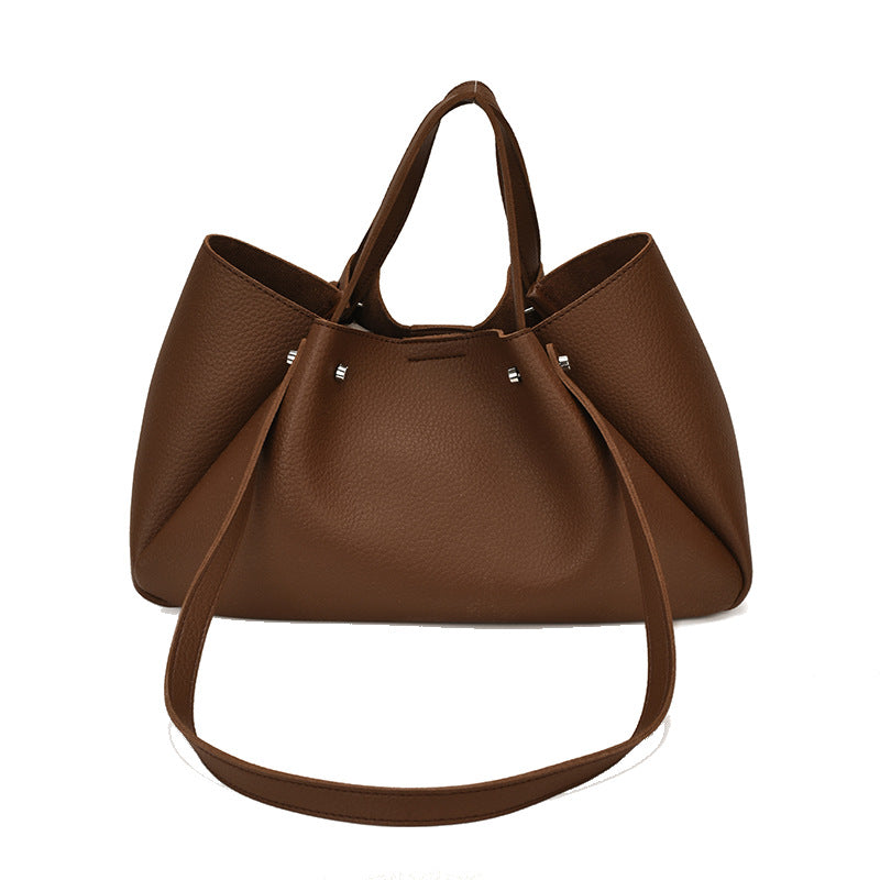 Versatile Leather Tote Bag — product view 5