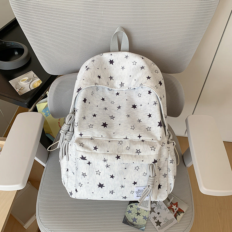 Fun Star-Patterned Daypack LoungeYard — product view 7