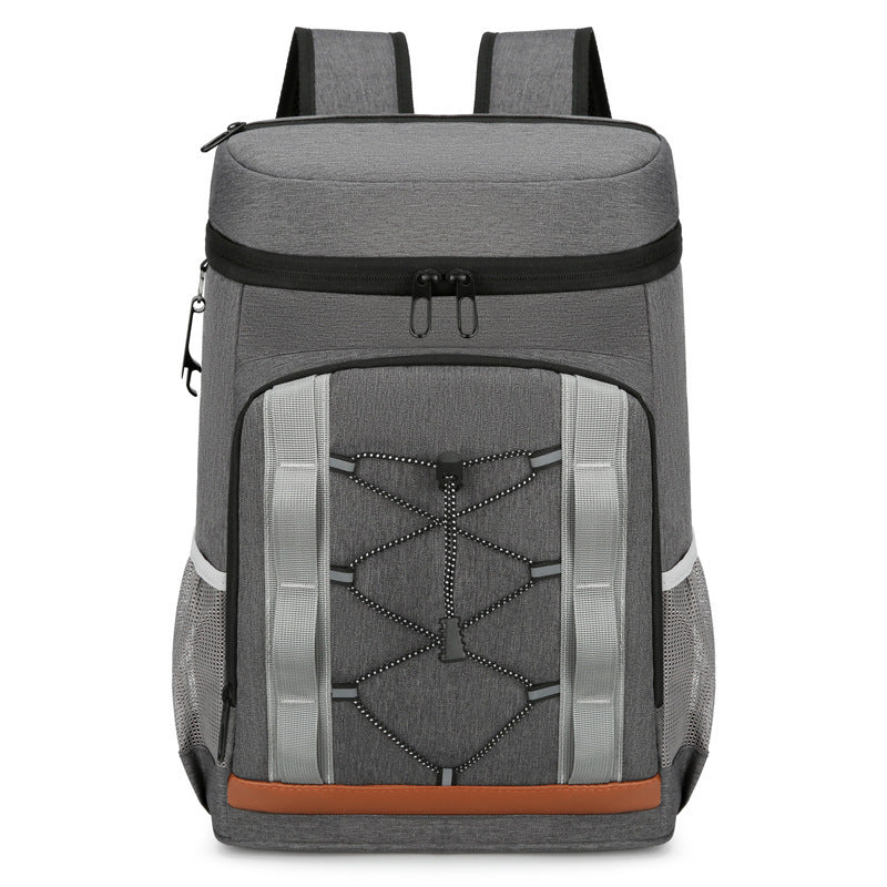 Unisex Insulated Cooler Backpack with Multifunctional Compartments LoungeYard — product view 4