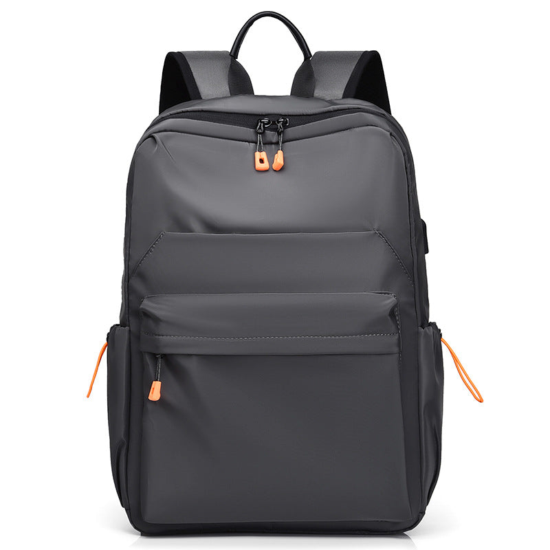 Robust Everyday Backpack with Water-Repellent Material LoungeYard — product view 6