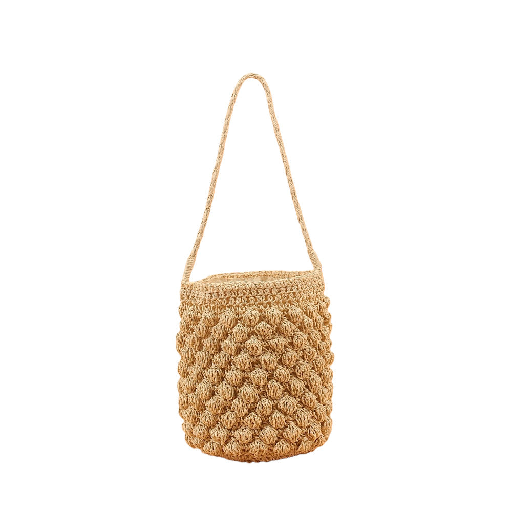 Handmade shoulder bag with unique structure design LoungeYard — product view 1