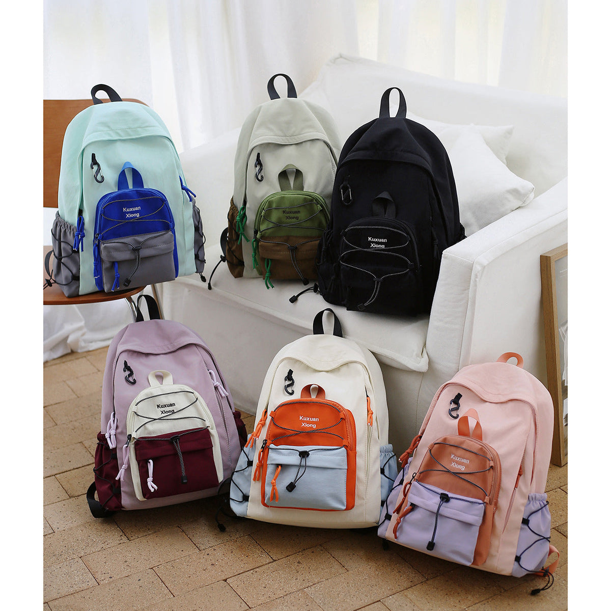 Lightweight Multi-Compartment Outdoor Backpack LoungeYard — product view 4