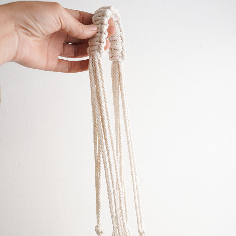 Macramé Tote Bag LoungeYard — product view 4