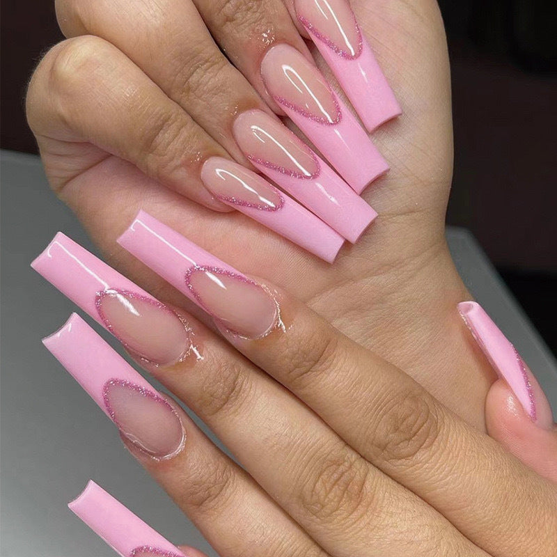 Premium Glossy Stiletto Nail Extensions — product view 1