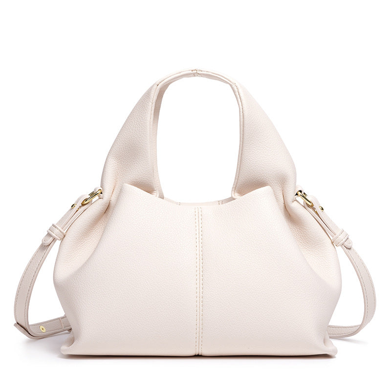 Chic Structured Leather Handbag LoungeYard — product view 5