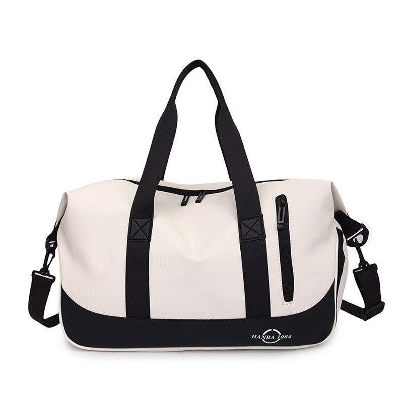 Sporty Everyday Travel Duffle with Practical Outside Pockets LoungeYard — product view 5