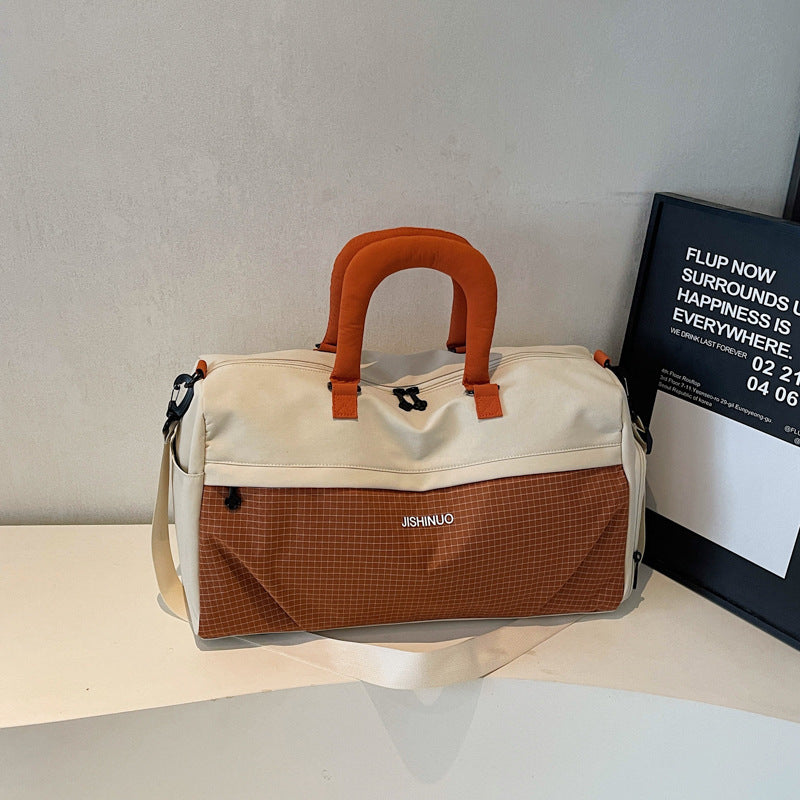 Sporty Leisure Duffel Bag with Ergonomic Handles and Multiple Compartments LoungeYard — product view 6